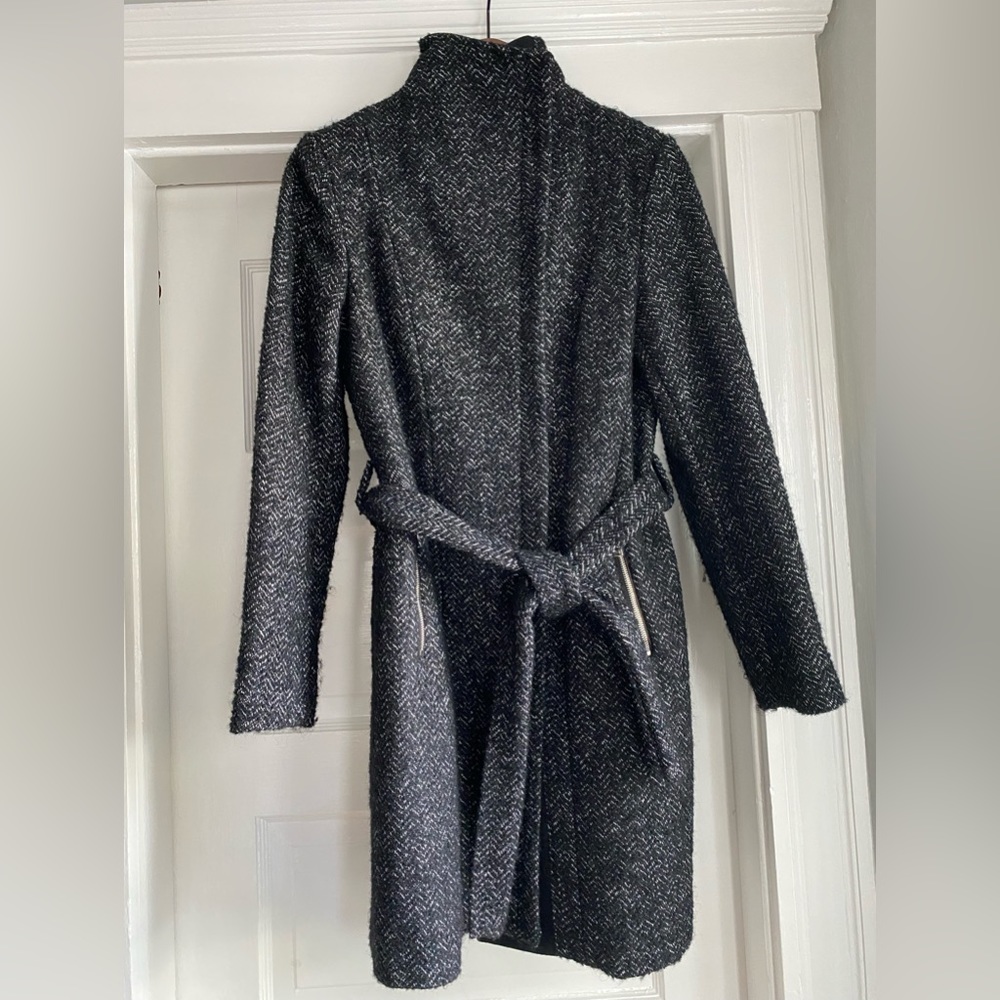 T Tahari | Women’s Belted Trench Coat (Wool Blend)